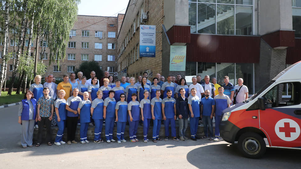 Коллектив сотрудников поездов здоровья