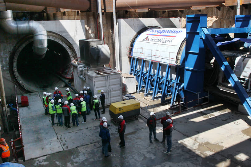 Май 2025 года. Начало проходки второго перегонного тоннеля от станции «Сенная» до станции «Площадь Свободы»