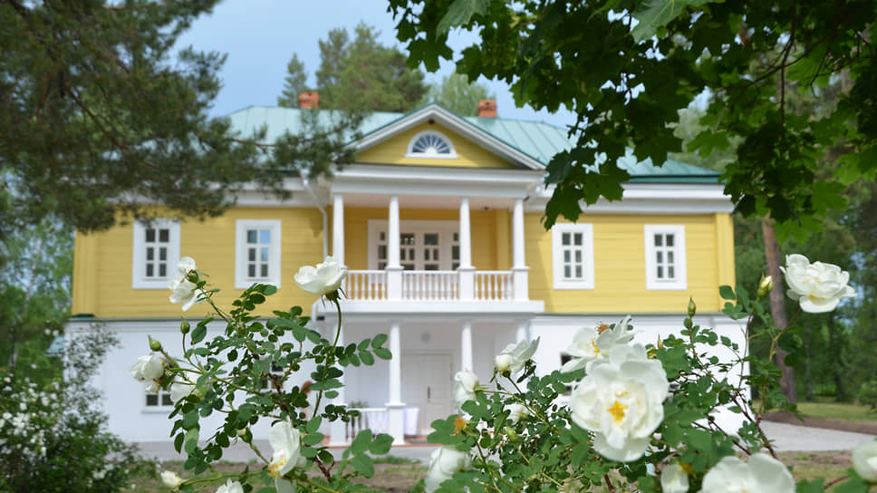 Господский дом Пушкиных в селе Львовка 