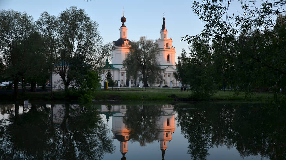 Церковь Успения Божией Матери в Большом Болдине, построенная дедом А. С. Пушкина