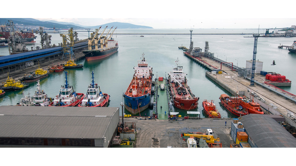 Грузооборот морского порта в Новороссийске в 2024 году снизился на 1,1% или на 1,4 млн тонн, до 130,9 млн тонн. Доля группы компаний ПАО «НМТП» в общем грузообороте морских портов РФ за 2024 год составила 14,8%. Значительная доля пришлась на нефтяные грузы