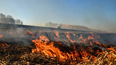 В Кузбассе из-за задымления от горящей травы произошло массовое ДТП с погибшим