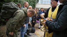 На новосибирском сборном пункте крестились 66 призывников