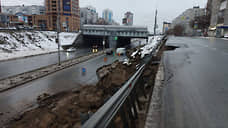 СГУПС обследует Ипподромскую магистраль после обрушения подпорной стены