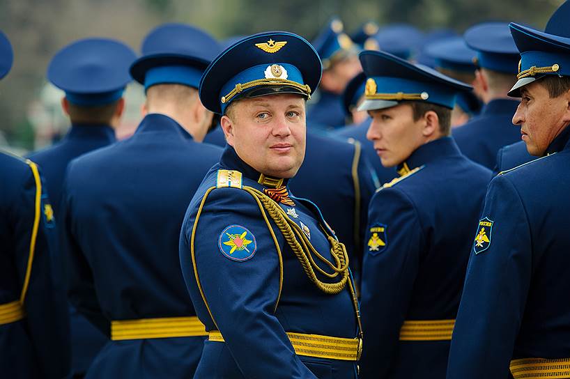 Репетиция парада Победы в Новосибирске