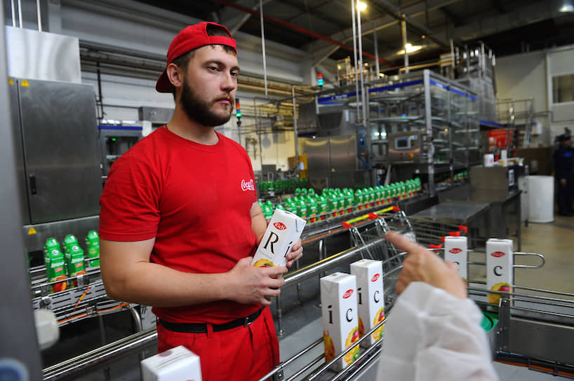 Работа завода Coca-Cola HBC Russia в Новосибирске