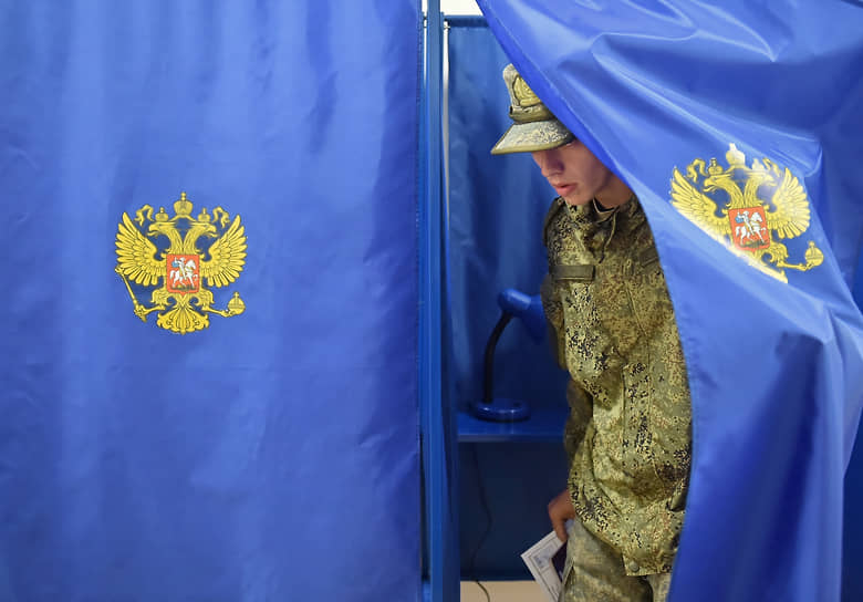 Новосибирск. Выборы губернатора Новосибирской области. Работа избирательных участков