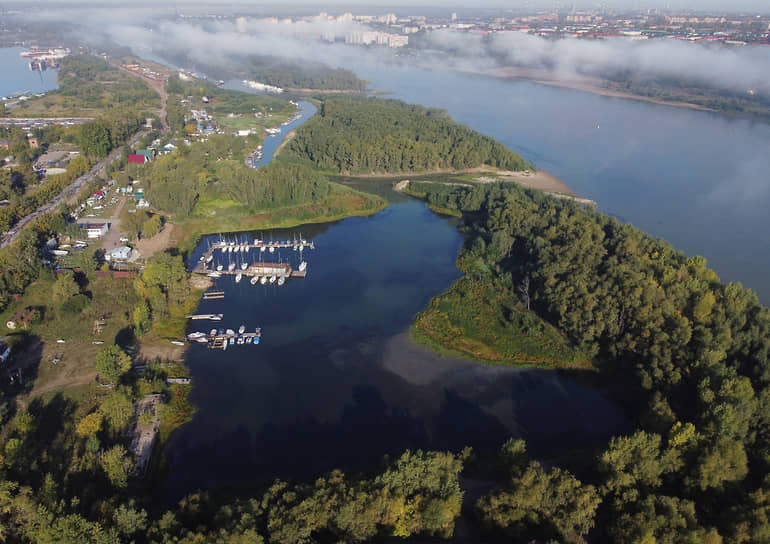 Виды реки Иртыш в Омской области