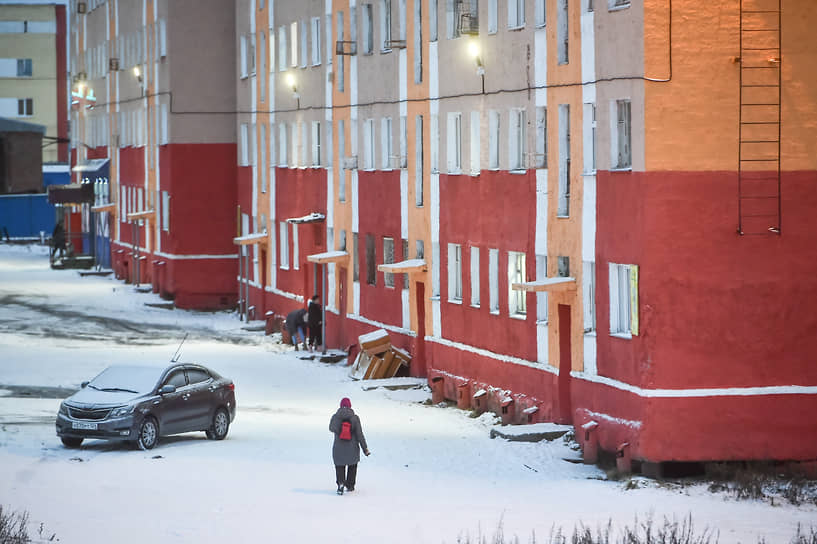 Виды Дудинки. Жилые дома