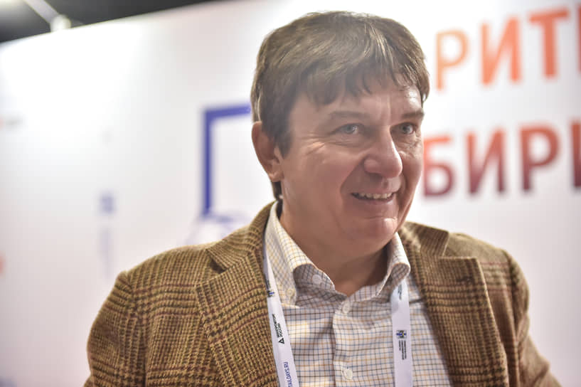 Виктор Шкуренко, совладелец «ТД Шкуренко» на форуме «Дни Ритейла Сибири» в Новосибирске