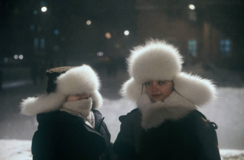 Горожане в Норильске, 1990 год