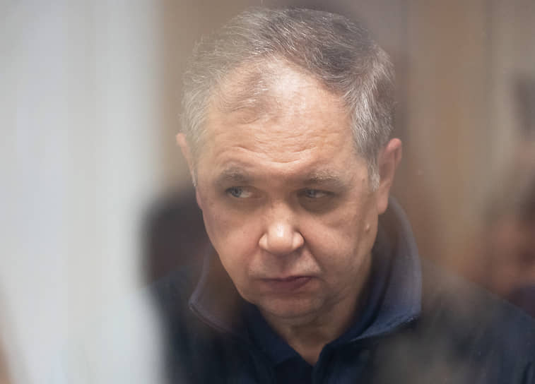 Бывший глава МЧС Кузбасса Александр Мамонтов во время заседания суда