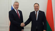 Премьер-министр Республики Беларусь Роман Головченко и губернатор Андрей Травников провели в Минске рабочую встречу