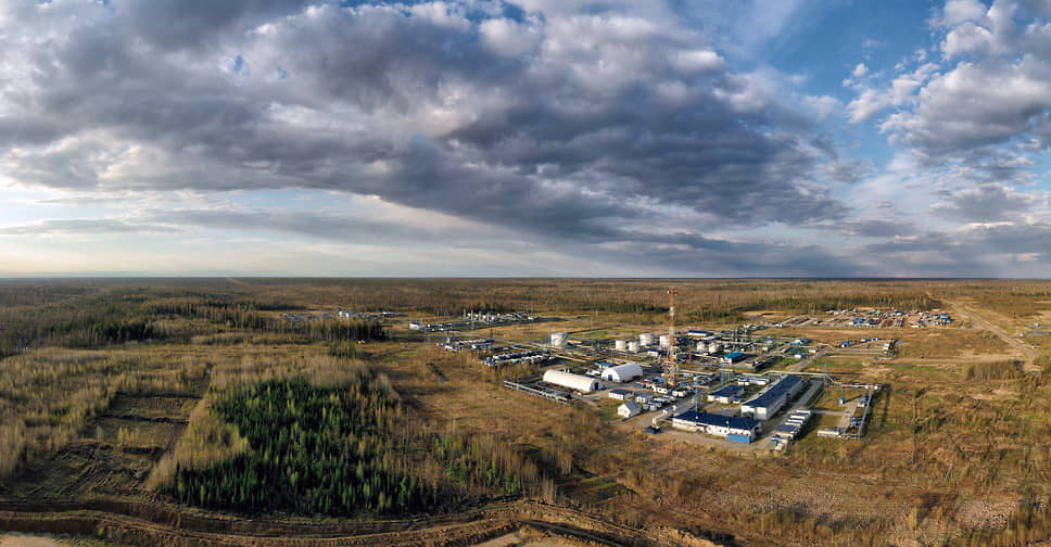 Шингинское нефтяное месторождение, принадлежащее ООО «Газпромнефть-Восток» в Томской области