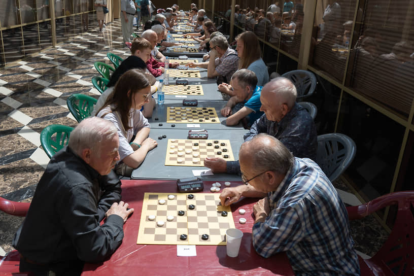Открытый чемпионат Новосибирска по шашкам в Академгородке