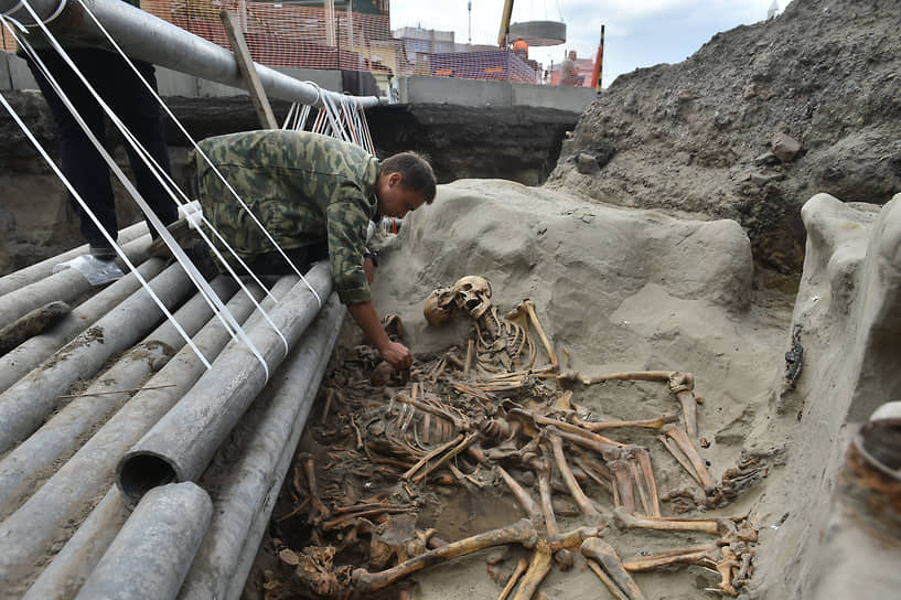 После изучения скелеты первых красноярцев пополнят музейный фонд