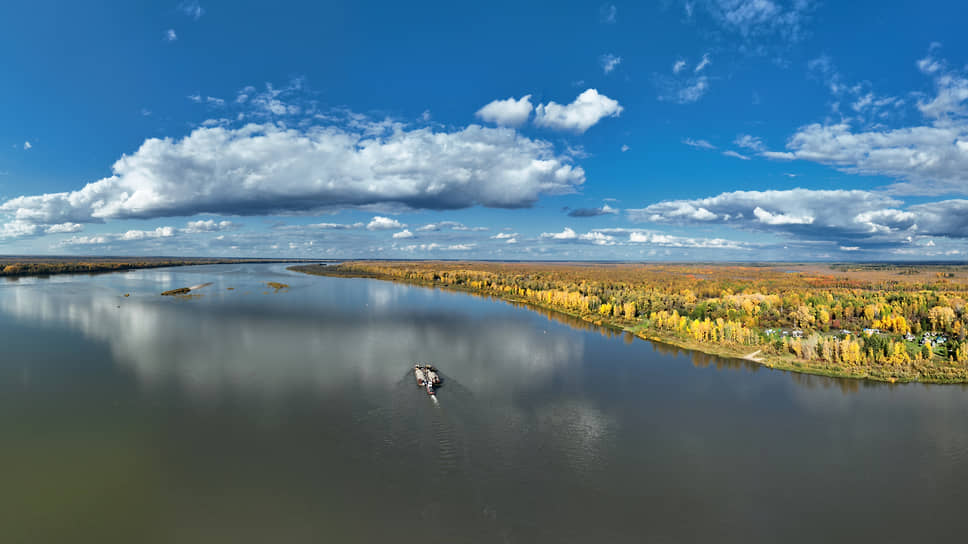 Виды реки Оби в Томской области