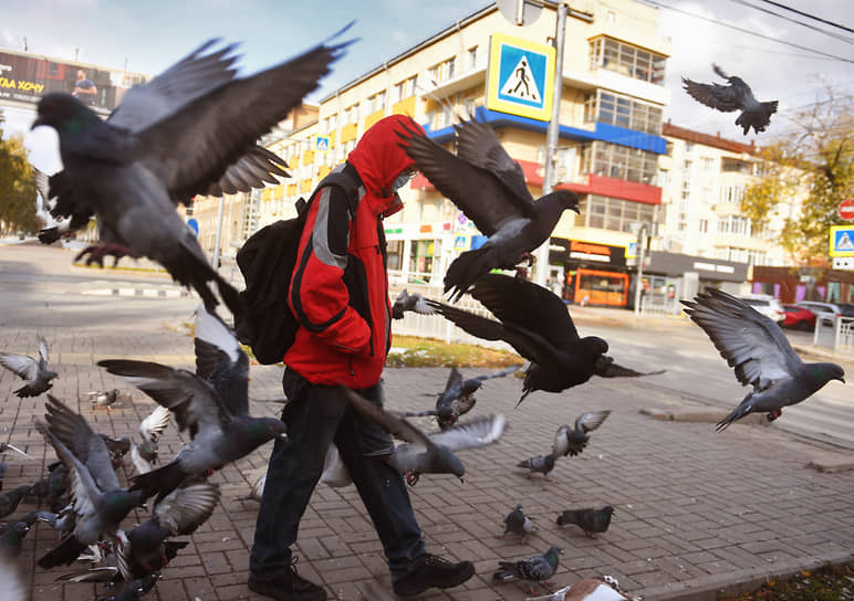 Виды Красного проспекта в Новосибирске