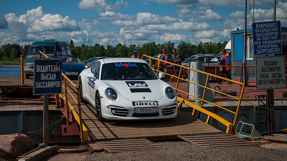 Переправа 911 на пароме