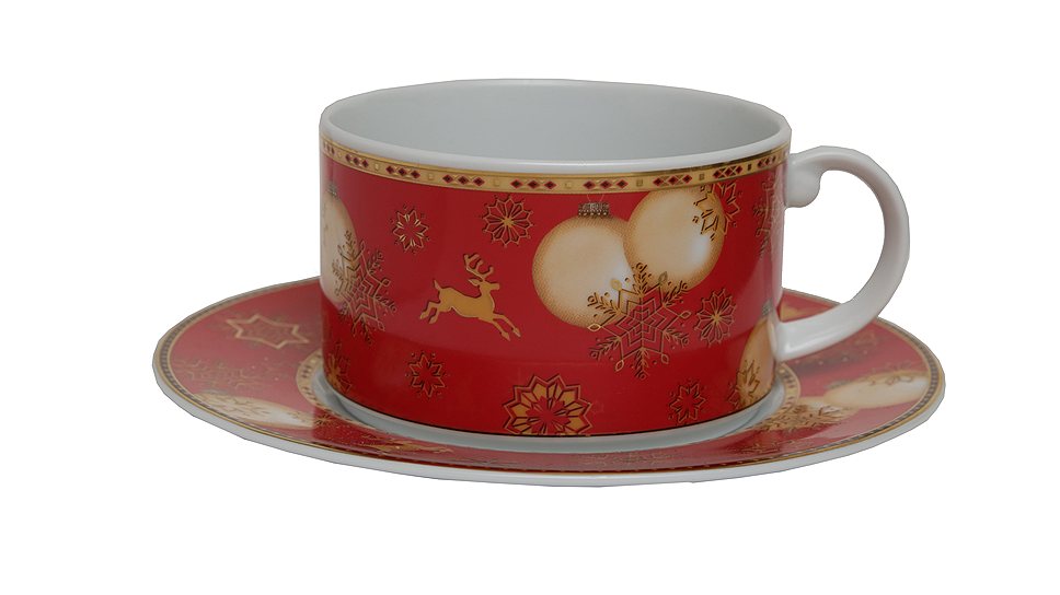 01 Holiday – чайная пара из фарфора SeltmannWeiden Queen&#39;S, 1721 руб.