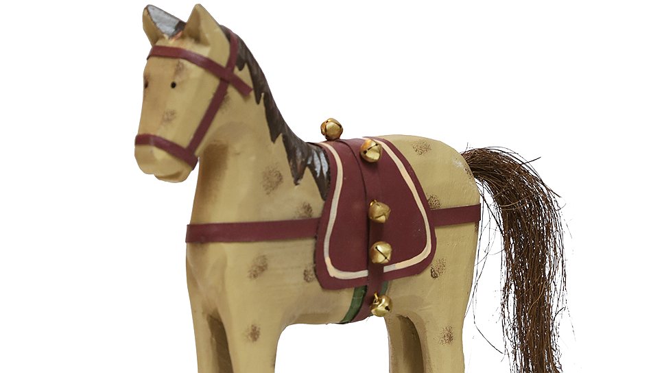 05 Декоративная фигурка «Лошадь» из дерева TERREX Handels ГРАН, 1280 руб.