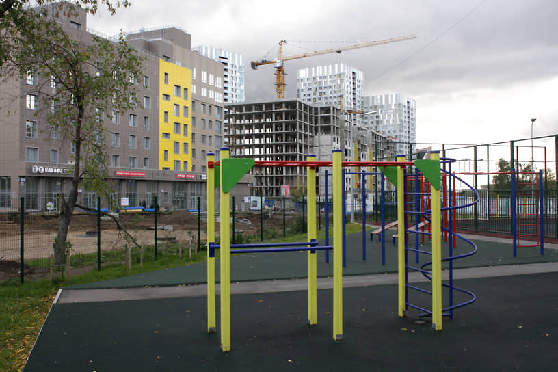 Помимо жилья в комплексе «Гулливер» был запроектирован общественный парк площадью 2 га и детский сад на 160 мест