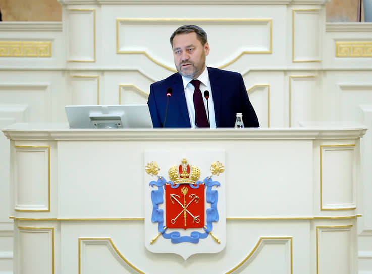 Вице-губернатор Александр Бельский в Законодательном собрании