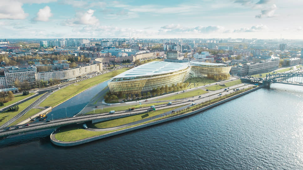 Концепцию строительства двух офисных зданий на Охте «Газпром нефть» представила в 2020 году, но началу работ помешало противодействие петербургских депутатов и активистов