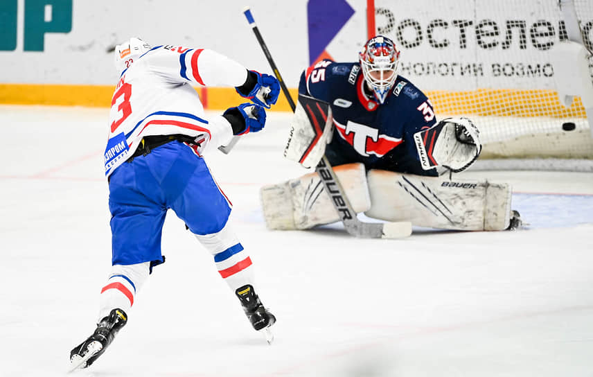 Армейцы Петербурга одержали очередную победу в чемпионате Континентальной хоккейной лиги