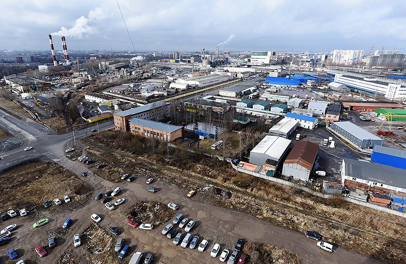 Участок Петербурга, где пройдет строительство трассы &quot;Восточная Скоростная Хорда&quot; (Восточный скоростной диаметр).