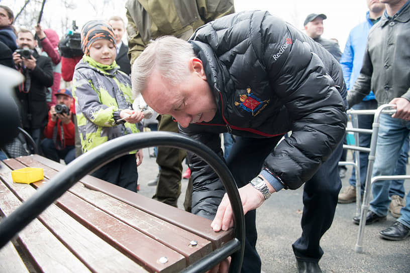 Кандидат в губернаторы Санкт-Петербурга Александр Беглов