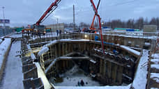 Первый этап строительства подземного перехода у «Лахта Центра» выполнен на 77%