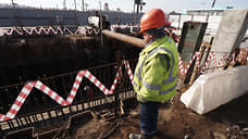 В Петербурге показали ход строительства подземного перехода у Биржевого моста