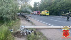 На Приморском проспекте в результате ДТП сгорела Audi, погибли три человека
