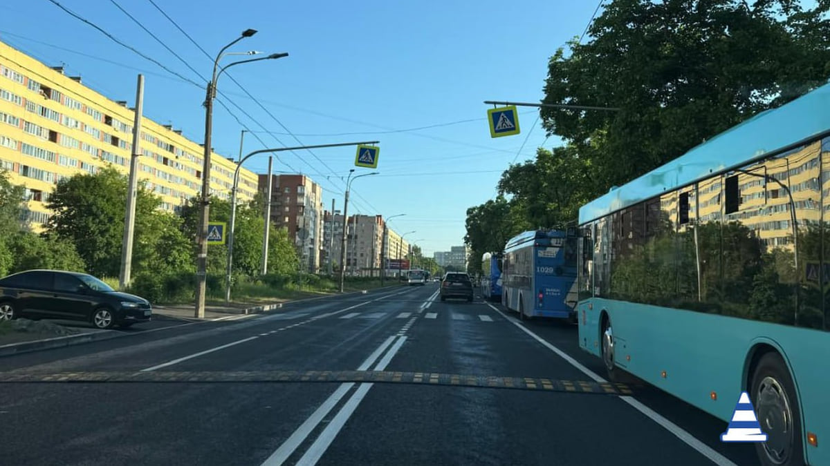 В Кировском районе отремонтировали дорожное покрытие на улице Зины  Портновой – Коммерсантъ Санкт-Петербург