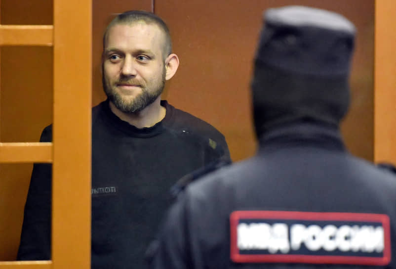Режиссер-документалист Всеволод Королев во время оглашения приговора в суде.