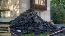 Прокуратура потребовала убрать гору строительного мусора на Будапештской улице