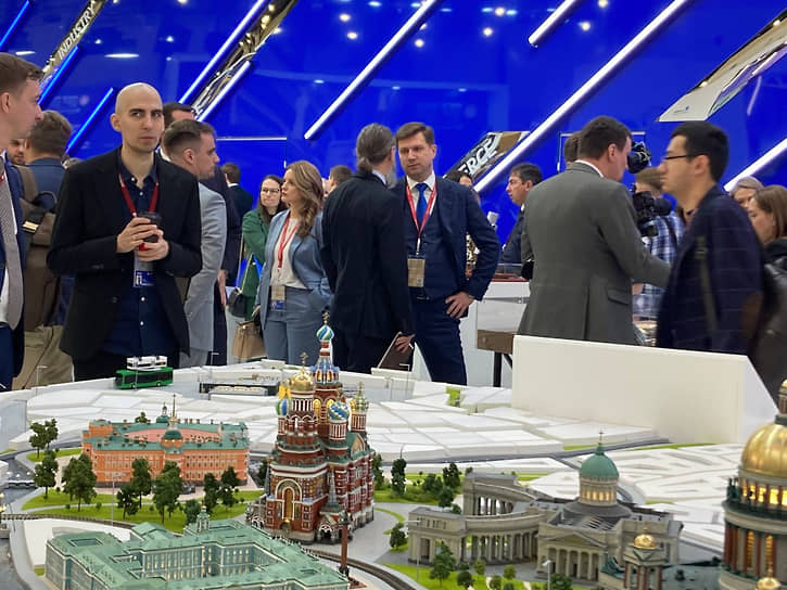 Вице-губернатор Петербурга Николай Линченко на полях Петербургского международного экономического форума