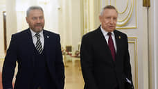 Губернатор Петербурга Беглов поздравил спикера Заксобрания Бельского с 50-летием