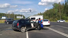 Два человека пострадали в результате массового ДТП на трассе А-120 в Ленобласти