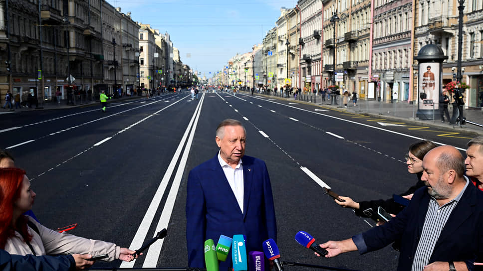Невский проспект полностью открыли после двухнедельного ремонта