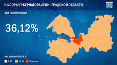На выборах губернатора Ленобласти проголосовало больше 36% избирателей