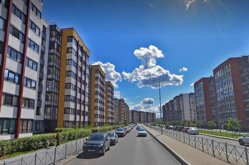 Безымянная улица в Красносельском районе Петербурга, получившая имя танкиста Бориса Шмелева