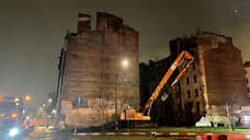 В Петербурге начали демонтировать аварийные конструкции дома Лялевича на Розенштейна