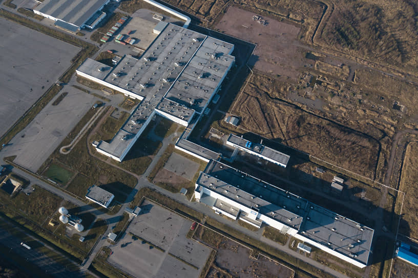 Бывший завод по производству автомобилей General Motors в поселке Шушары