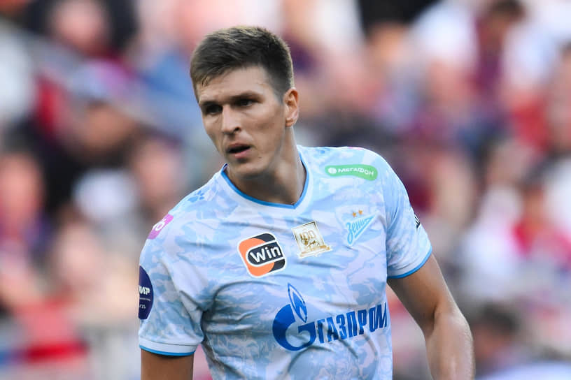 Игрок команды «Зенит» (Санкт-Петербург) Александр Соболев