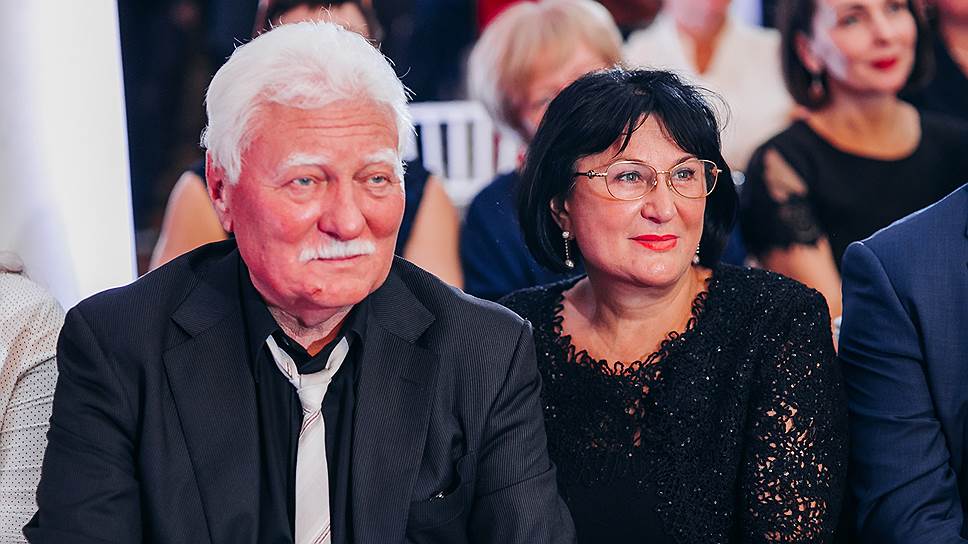 Учредитель компании «Петербургская Бронза» Андрей Сентябрев с супругой