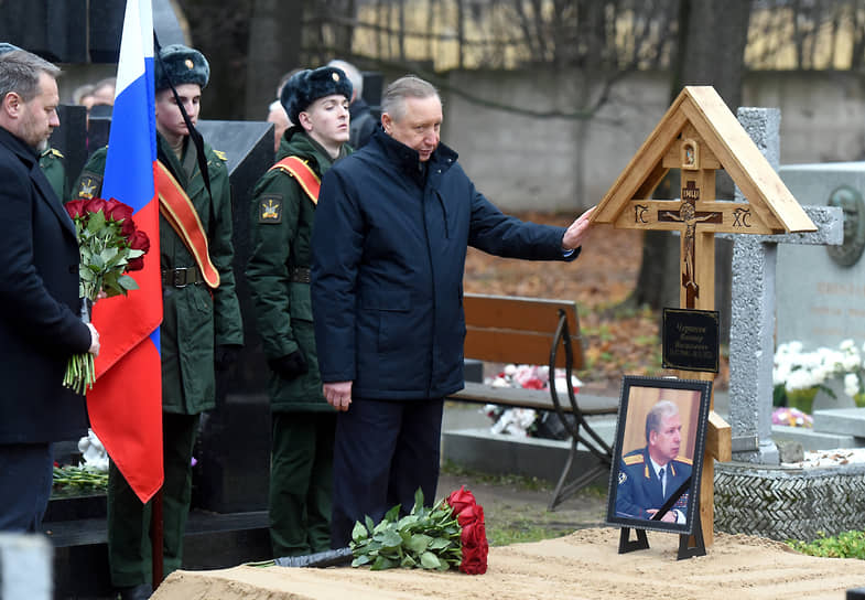 Губернатор Санкт-Петербурга Александр Беглов во время церемонии