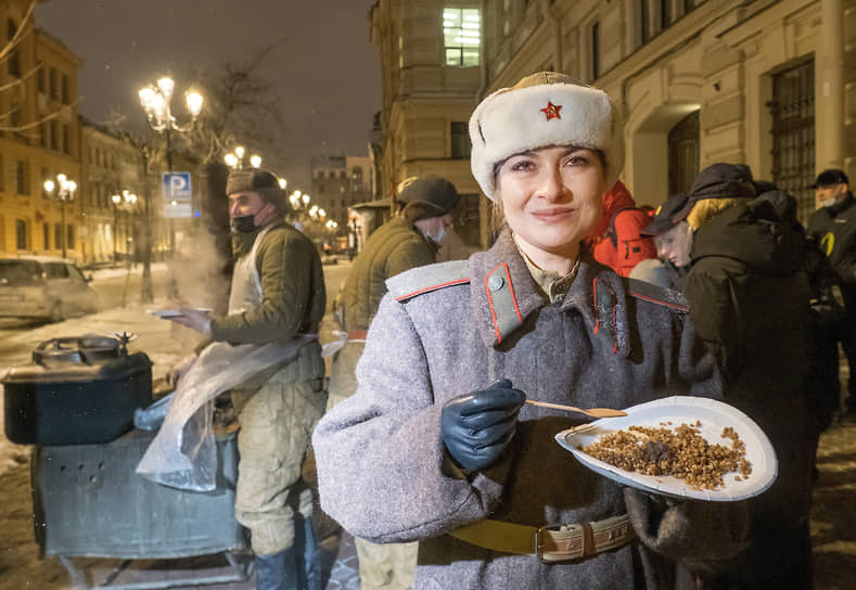 Молодежная патриотическая акция, посвященная 78-й годовщине полного освобождения Ленинграда от фашистской блокады