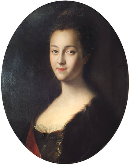 1745 год. Портрет великой княгини Екатерины Алексеевны